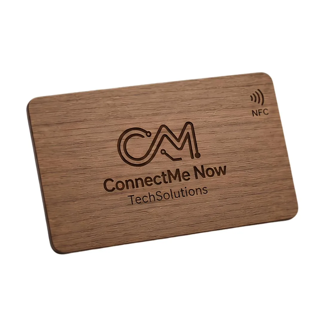 Wooden NFC card